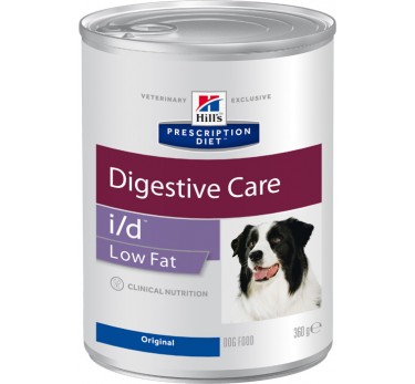PD i/d Low Fat Digestive Care корм для собак при болезнях ЖКТ 360 гр